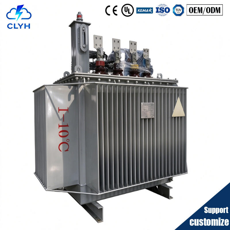 S13 three-phase oil-immersed distribution transformer, 11 kV class, copper winding, Dyn11